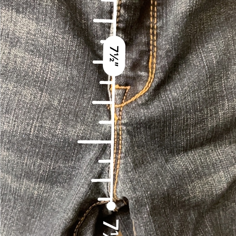 NEW NINE WEST Cigarette High Rise Skinny Ankle Jeans size 6P - Picture 6 of 9